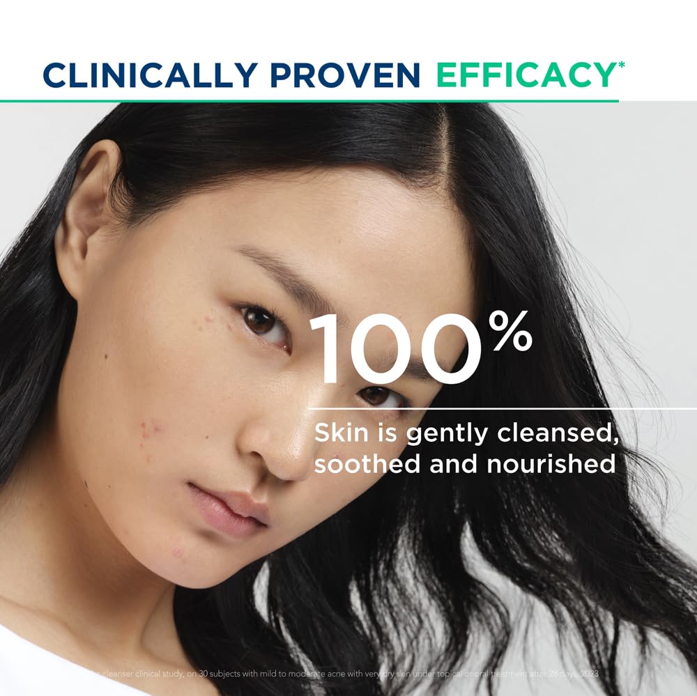 Bioderma Sebium Hydra Cleanser with Glycerin | Friction-Less Cleansing | 24H Comfort and Hydration | Acne Prone Sensitive Skin, 200 ml