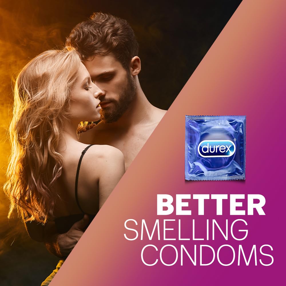 Durex Multi Pack Condoms for Men | Extra Time, Extra Dotted & Extra Ribbed | 10 Count (Pack of 4) Condoms Thin, Ribbed, Dotted & Extra time condoms