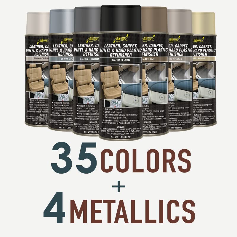 S. M. Arnold Light Gray Leather, Carpet, Vinyl & Hard Plastic Refinisher [65-603], 11. Fluid_Ounces