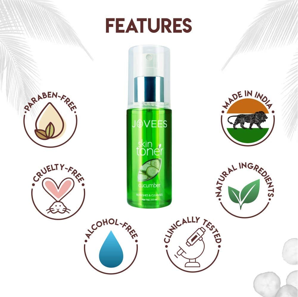 Jovees - Herbal Cucumber Skin Toner (200mL)