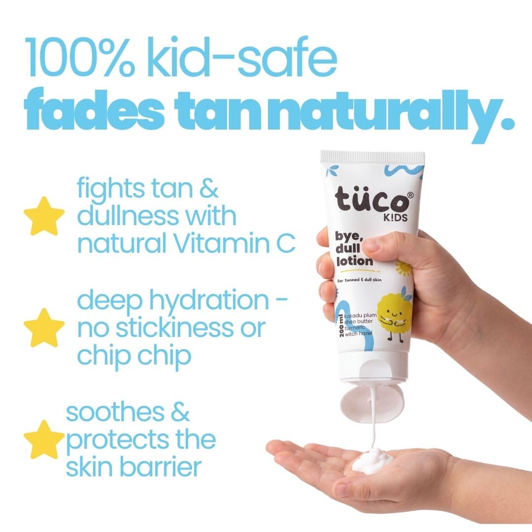 Tuco Body Lotion for Dry & Oily Skin Kids, Women, Men, 400 ml Dull Skin Lotion 200 ml (Pack of 2)
