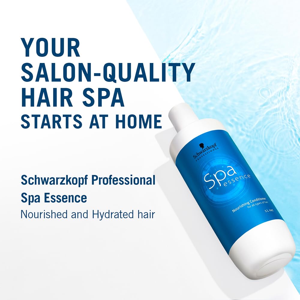Schwarzkopf Professional Spa Essence Nourishing Conditioner | All, Fresh, 1000 Millilitre