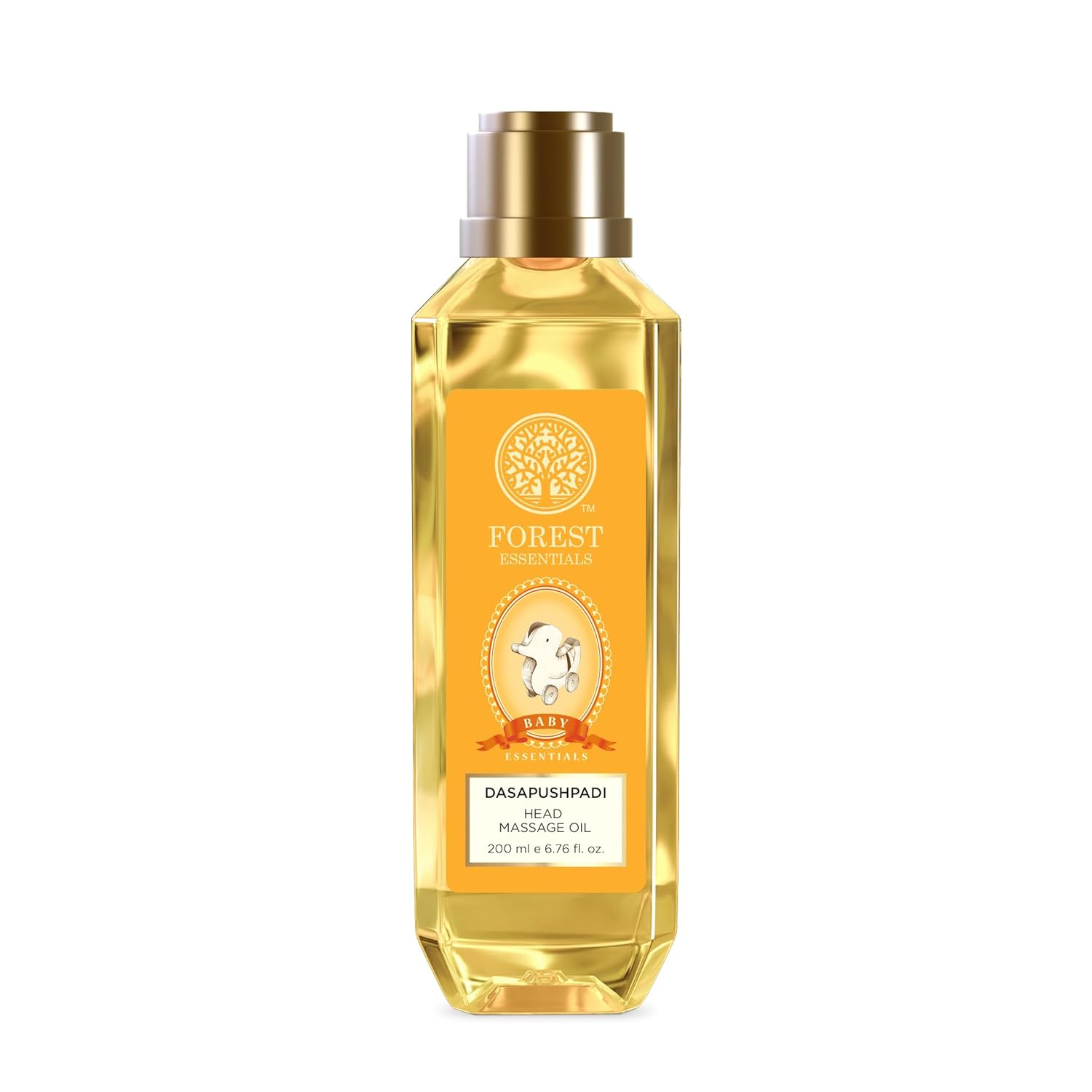 Forest Essentials Dasapushpadi Baby Head Massage Oil, 200ml