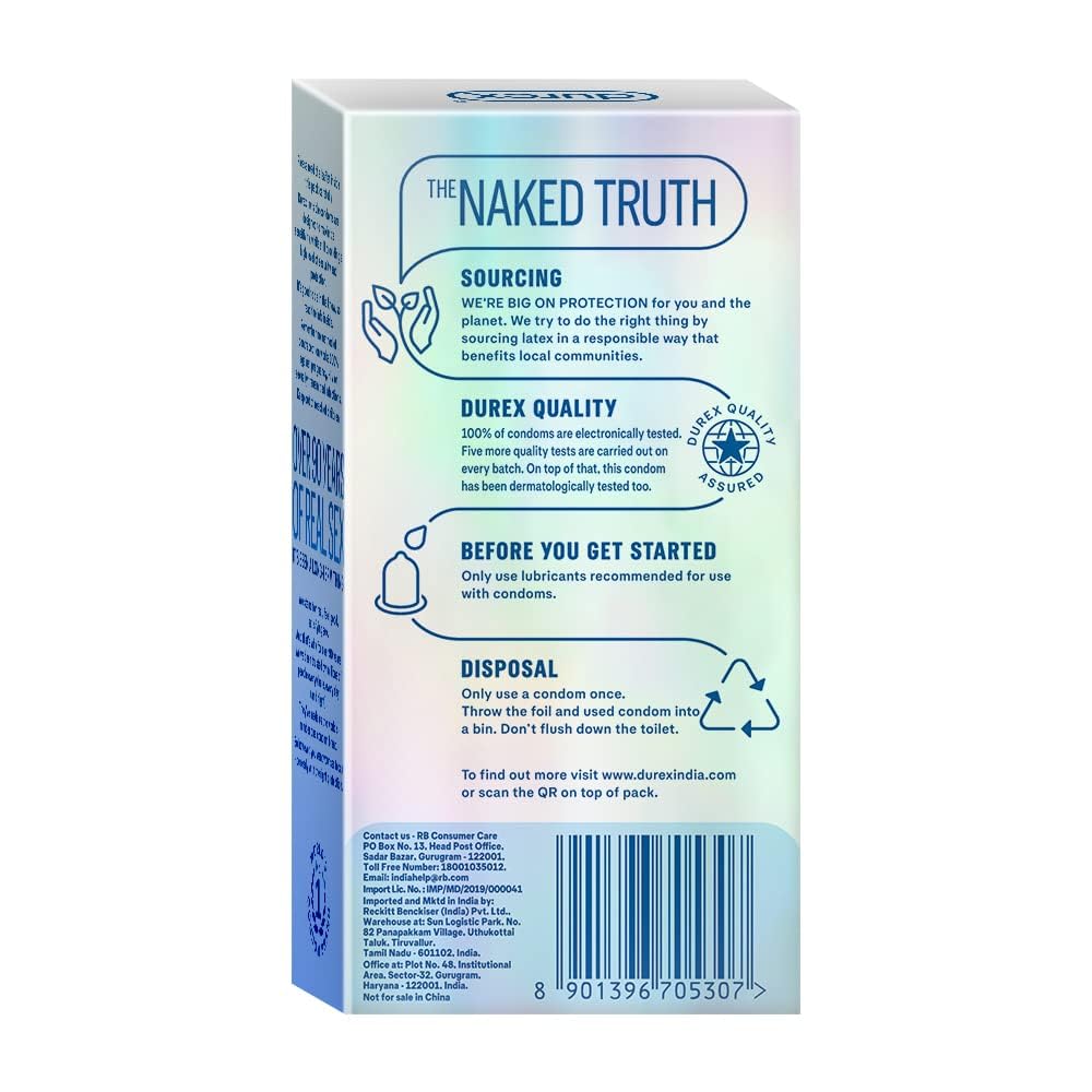 Durex Invisible - Pack of 10 Condoms