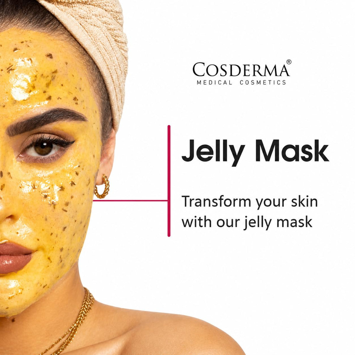 Luxury 24K Gold Jelly Mask | Brightening & Hydrating Peel-Off Facial Mask for Glow & Skin Firmness Care with Gold Dust, Hyaluronic Acid & Pearl Powder 35gm, 3 S