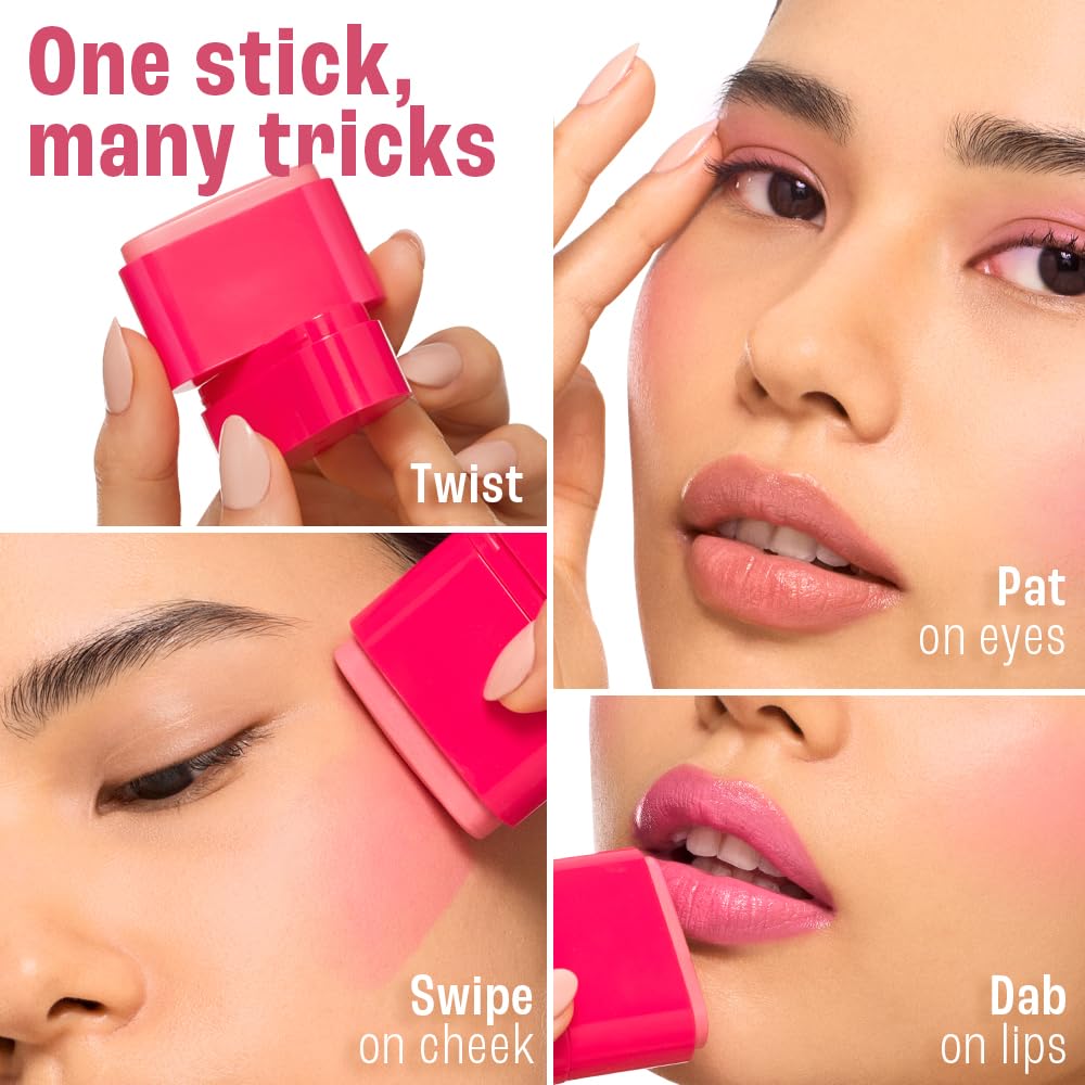 Lakme 9to5 Hya Beach Edit SPF Blush Sunset Rose, Creamy Texture, Travel-friendly, 8.6g