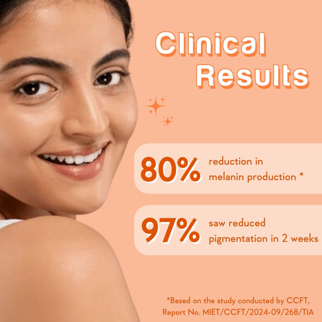 WishCare Vitamin C Face Serum with Niacinamide, Ferulic Acid & Botanical Extracts – Serum for All Skin Types, 30ml