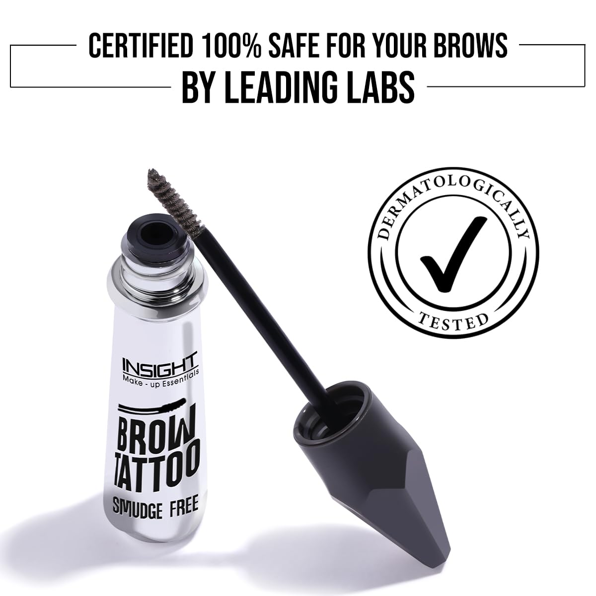 INSIGHT Cosmetics Brow Tattoo - Grey|Natural Finsh|Long Lasting|Smudge Free|Transferproof|Sculpts & Defines-5 g