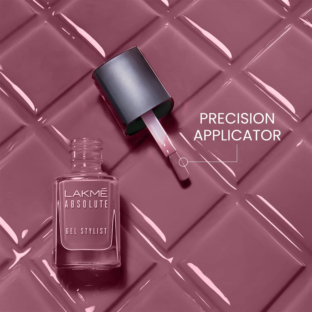 Lakme Absolute Gel Stylist Vintage Romance 12ml Purple 12 ml (Pack of 1)