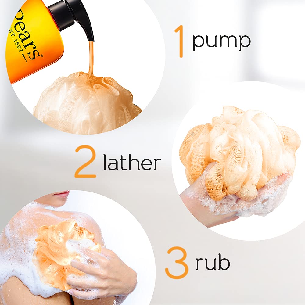 Pears Pure & Gentle Shower Gel, Body Wash with Glycerine and Natural Oils, 100% Soap-Free, Paraben Free (Imported) 750 ml