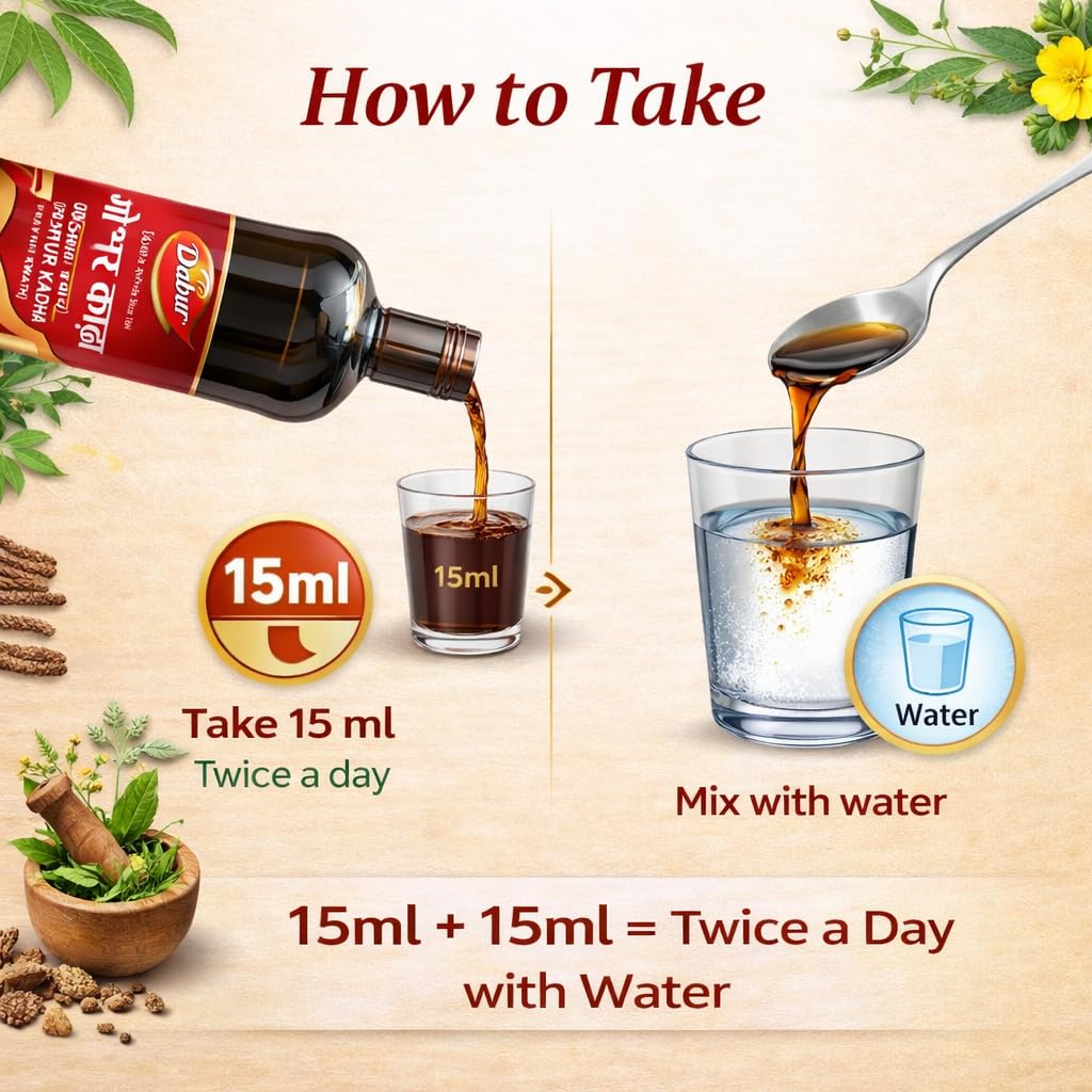 Dabur Gokshuradi Kadha | Helps To Relieve Urinary Problems - 450 Ml
