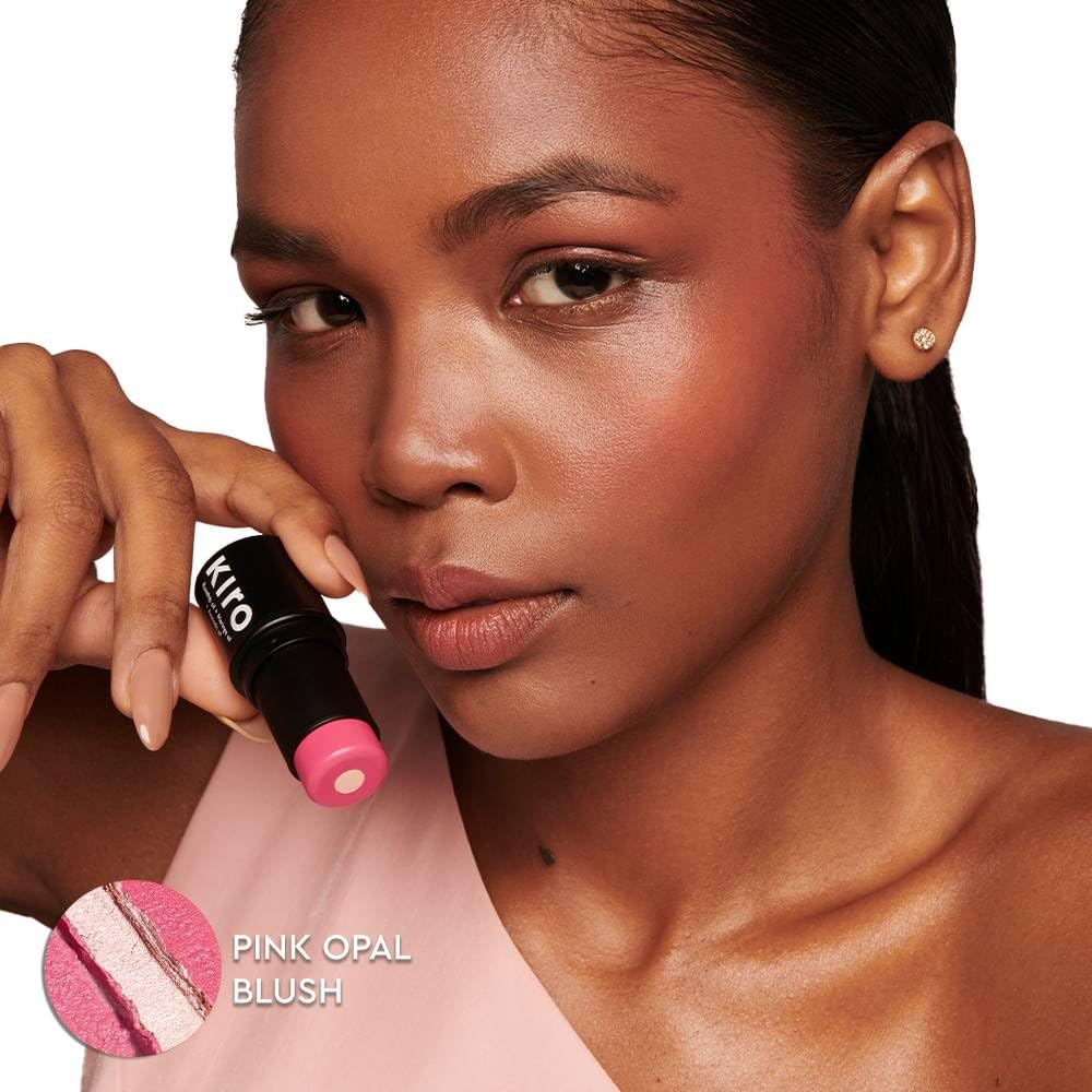 Kiro Wonder Wand Multi-Stick - Pink Opal, 7.5g | 3-in-1 Stick - Blush, Eyeshadow & Lip Tint | Creamy, Weightless & Long-Lasting | Rosehip, Avocado & Moringa Oil Infused | Hydrating with Glowing Core