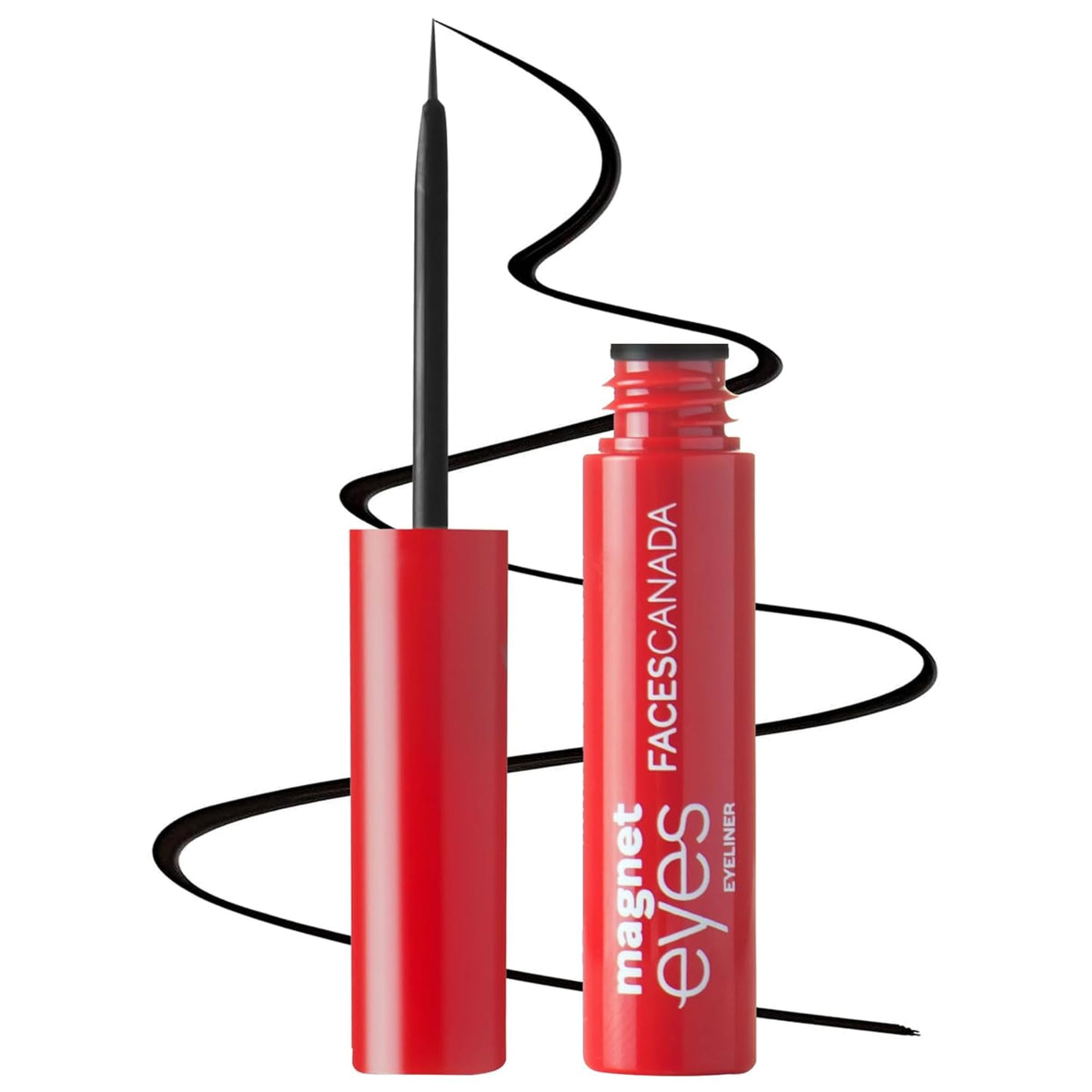 Faces Canada Magneteyes Eyeliner Black 01 3.5 ml (Black) Black 3.5 ml (Pack of 1)