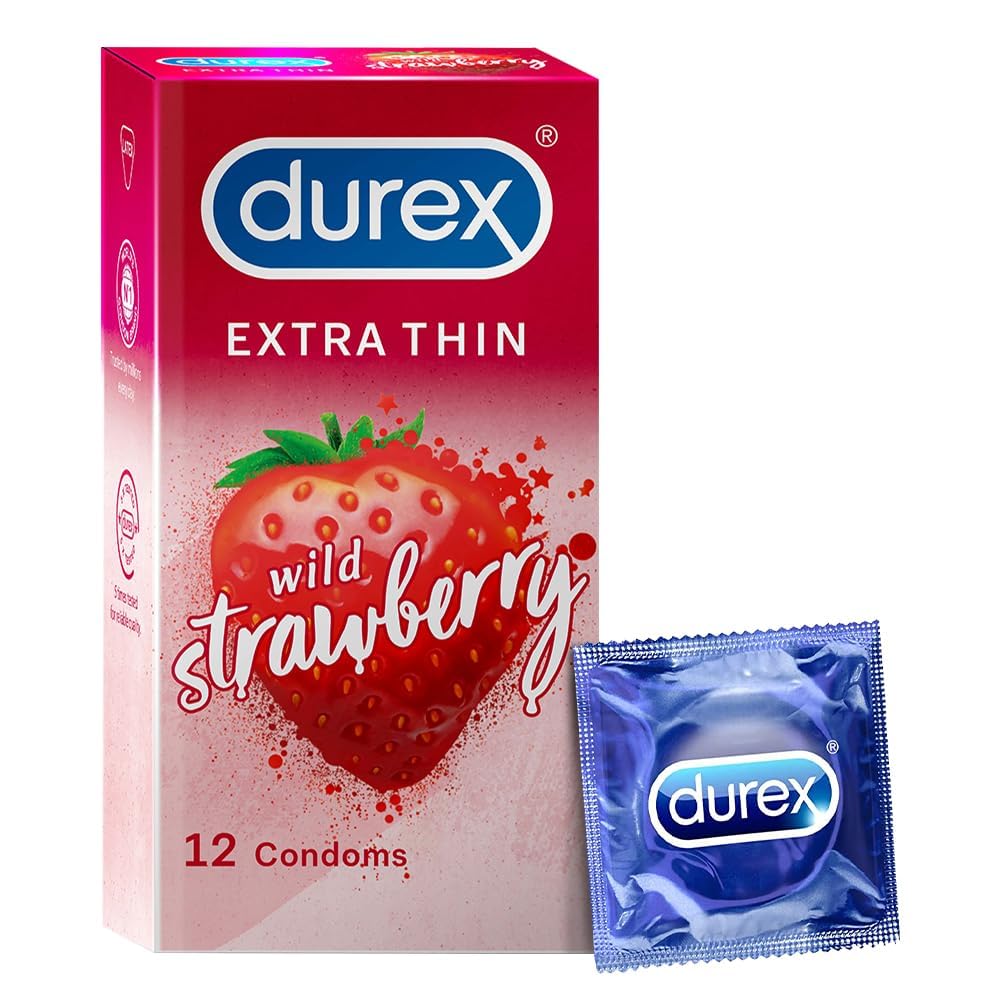 Durex - Pack of 12 Condoms (Strawberry)