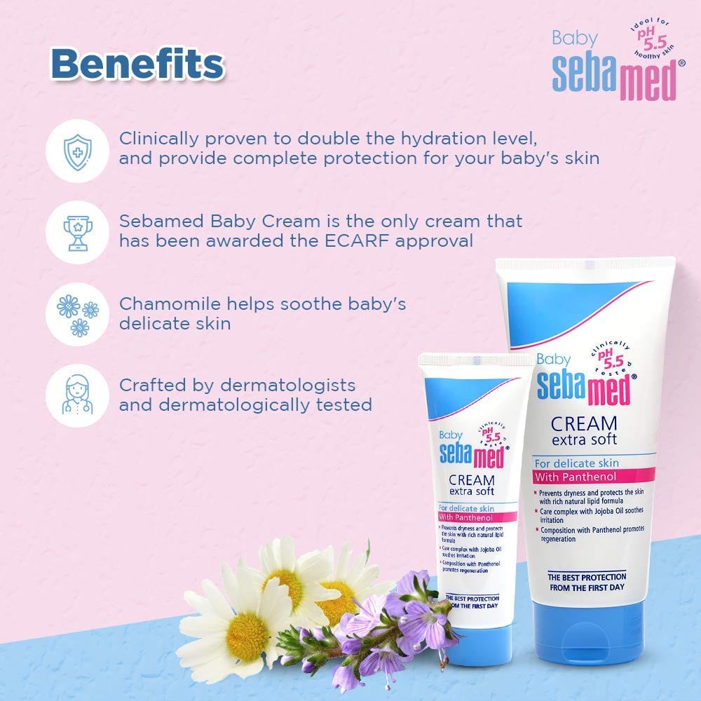 Sebamed - Baby Cream Extra Soft For Delicate Skin Ph 5.5 (50ML)