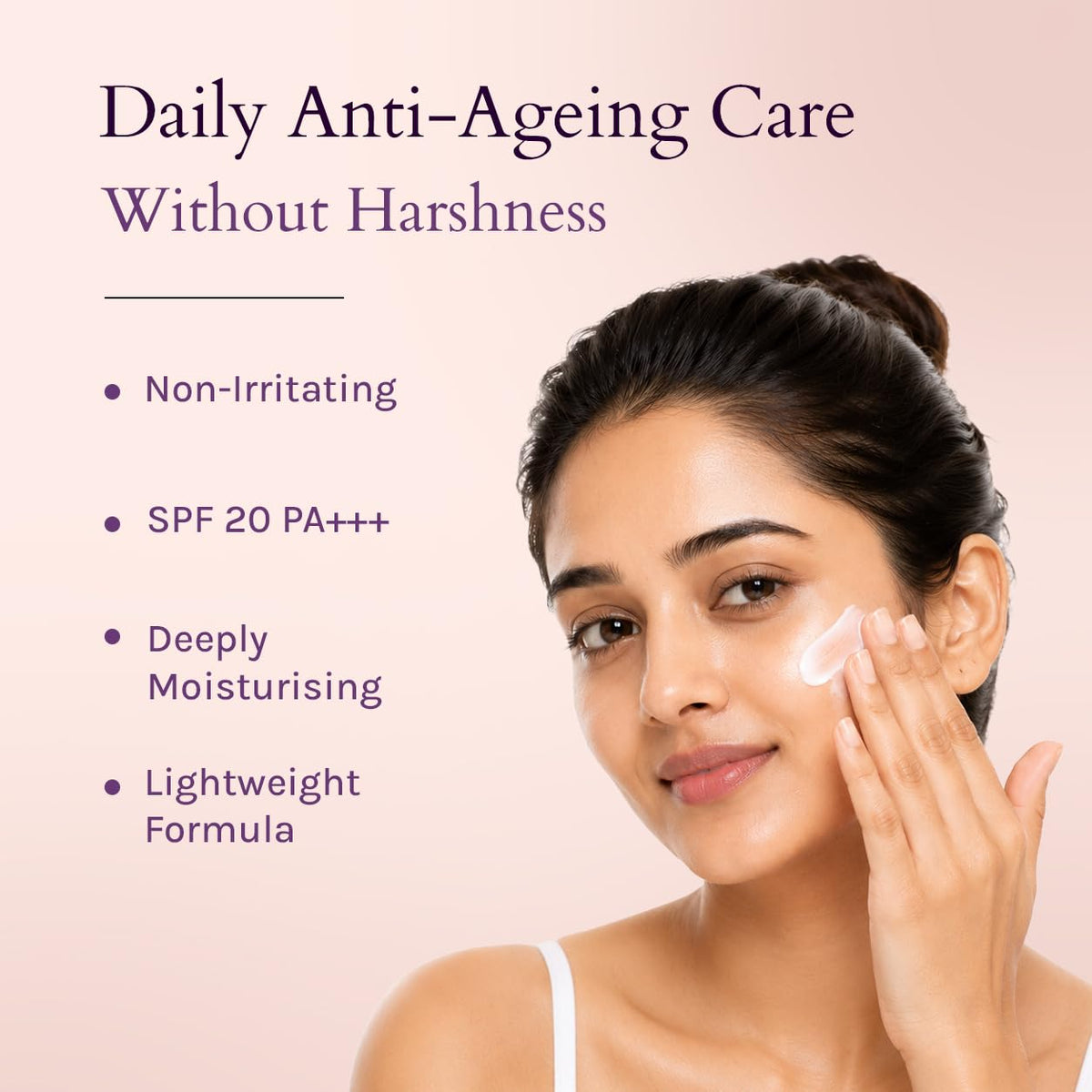 Lotus Organics+ Bakuchiol Plant Retinol Cream | 100% Certified Organic Bakuchiol | Anti-Ageing Face Cream For Fine Lines & Hydration | SPF 20 | PA+++ | 97% Natu
