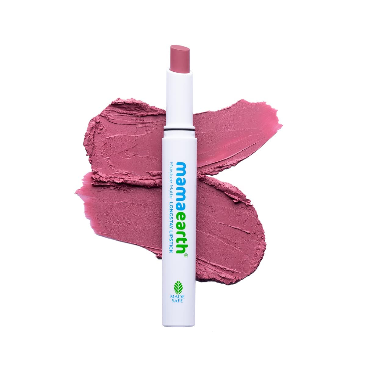 MAMAEARTH Moisture Matte Long Stay Lipstick with Avocado & Vitamin E 0.07 Oz/2g