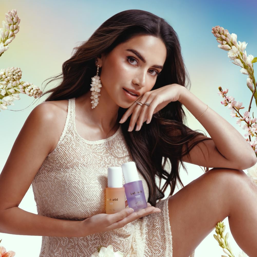 indē wild Chandra Hair & Body Mist | Non-Irritating, Non-Drying | Fruity, Warm, Rich | Tuberose, Patchouli, Pink Berries & Vanilla Beans | 60ml