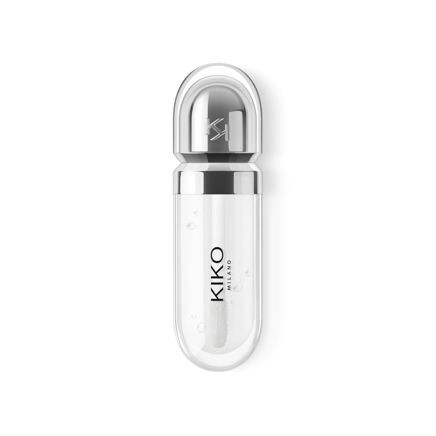 KIKO Milano 3D Hydra Lip Gloss – High Shine, Hydrating, Plumping, Non-Sticky, Moisturizing Lip Makeup Color:01 Clear