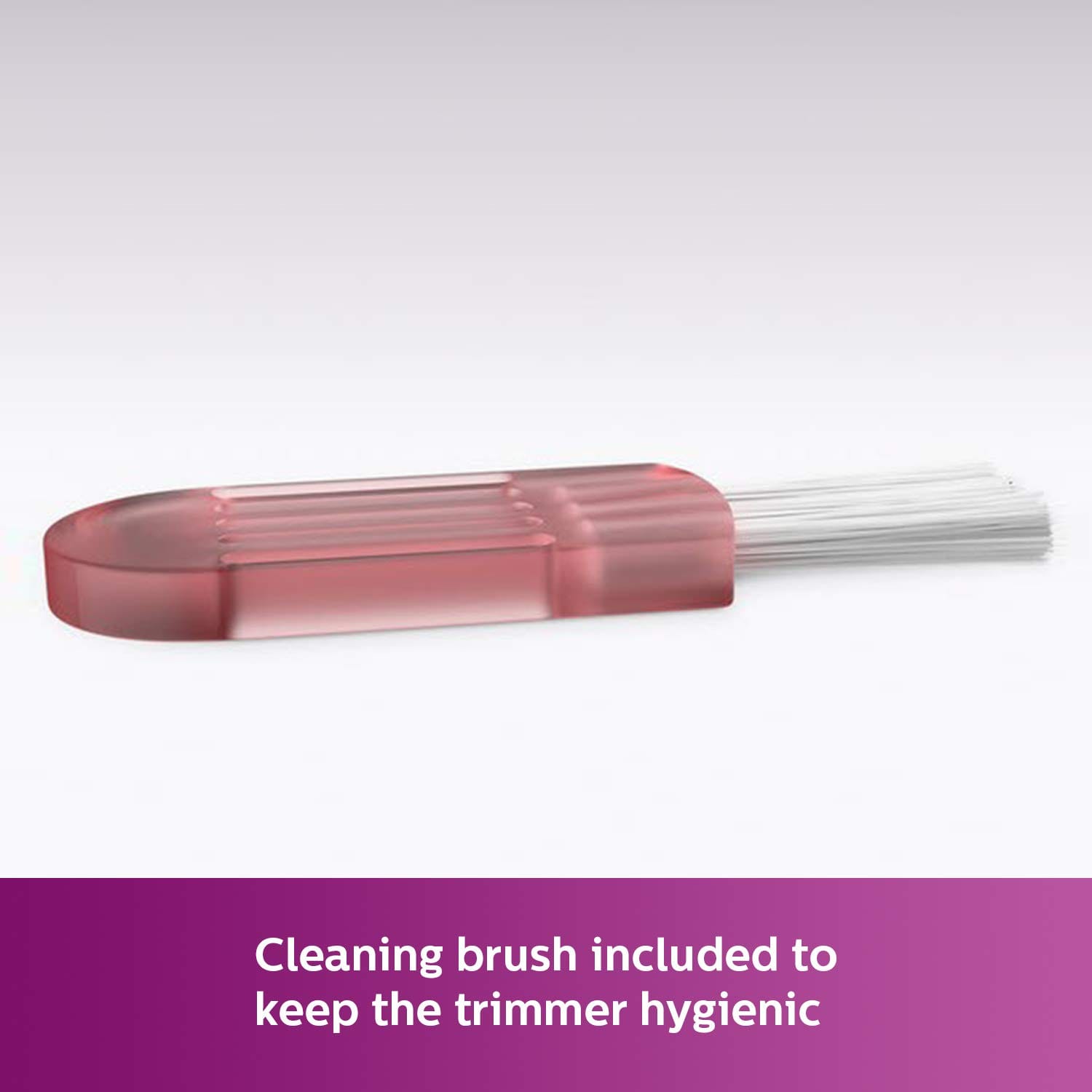 Philips - Touch-up HP6388 Eyebrows, Facial & Body Trimmer for Women (White)