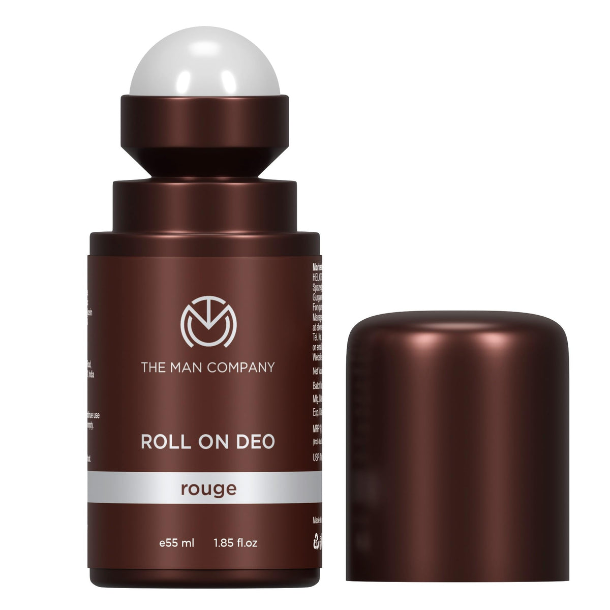 The Man Company Deodrant Roll on for Men - Rouge | Premium Fragrance with 24-Hour Freshness | Removes Body Odour | Compact & Easy-To-Use | Prevents Bacteria - 5