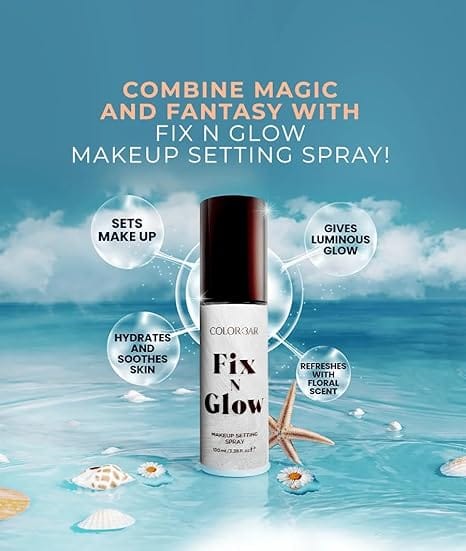 Colorbar - Fix N Glow Makeup Setting Spray (100ml)