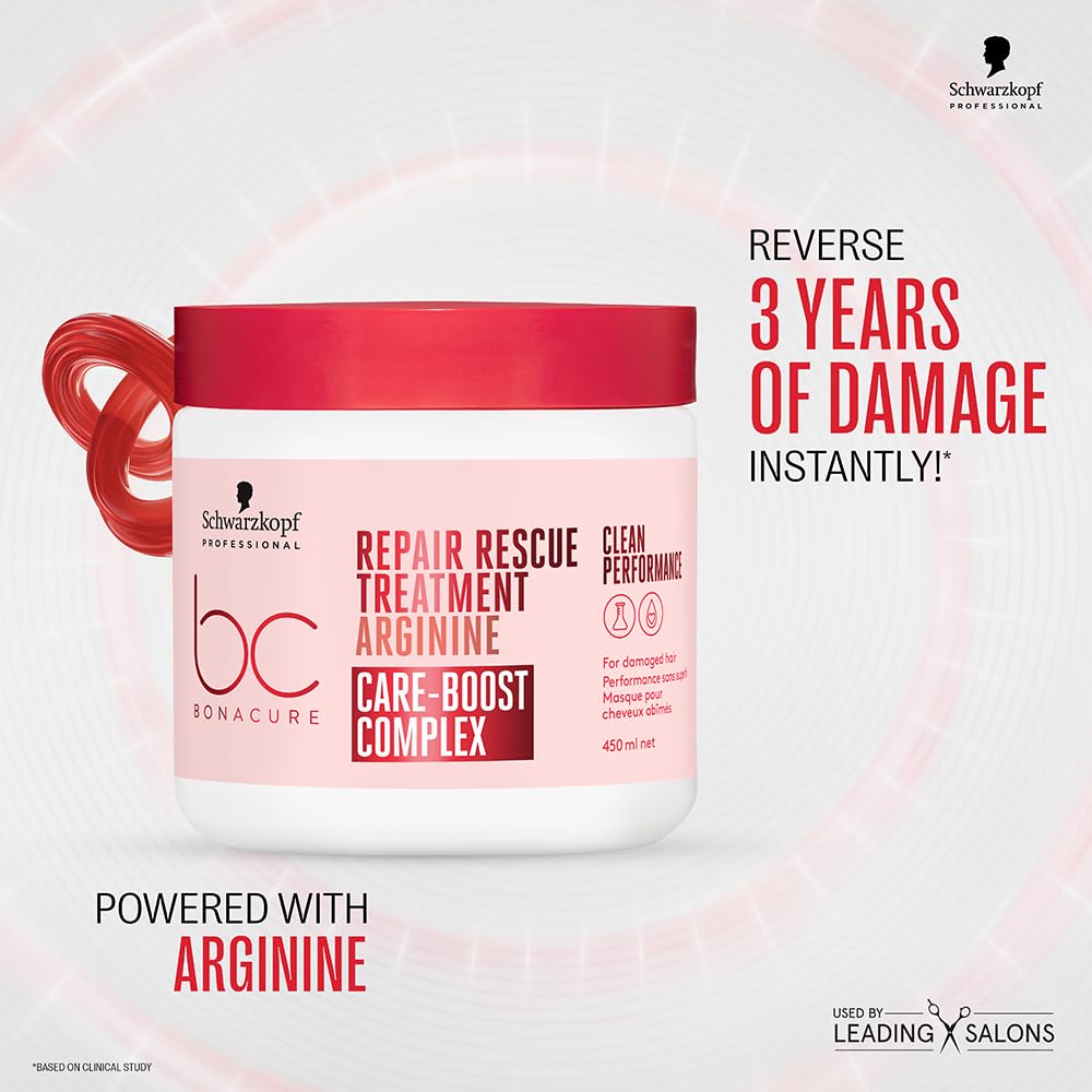 Schwarzkopf Professional Bonacure Repair Rescue Treatment with Arginine | 450 ml