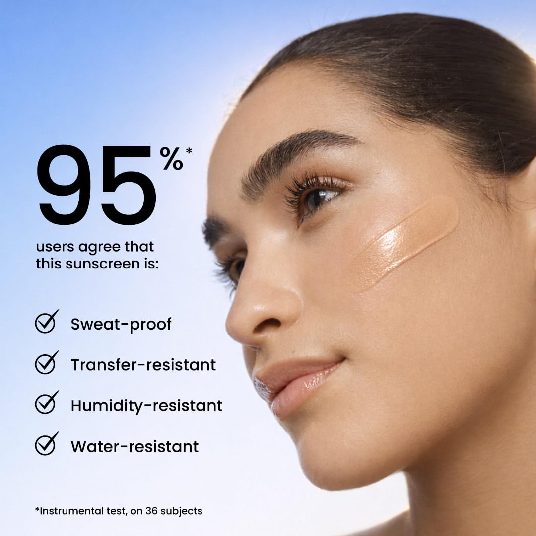 Foxtale SPF 50 PA++++ Tinted Sunscreen, 04 Clay | In-Vivo Tested & UVA/B Protection | Niacinamide & Vitamin E | Daily Wear, Blurs Pores, Evens Tone, Matte Finish, Non-Greasy | All Skin Types | 50ml