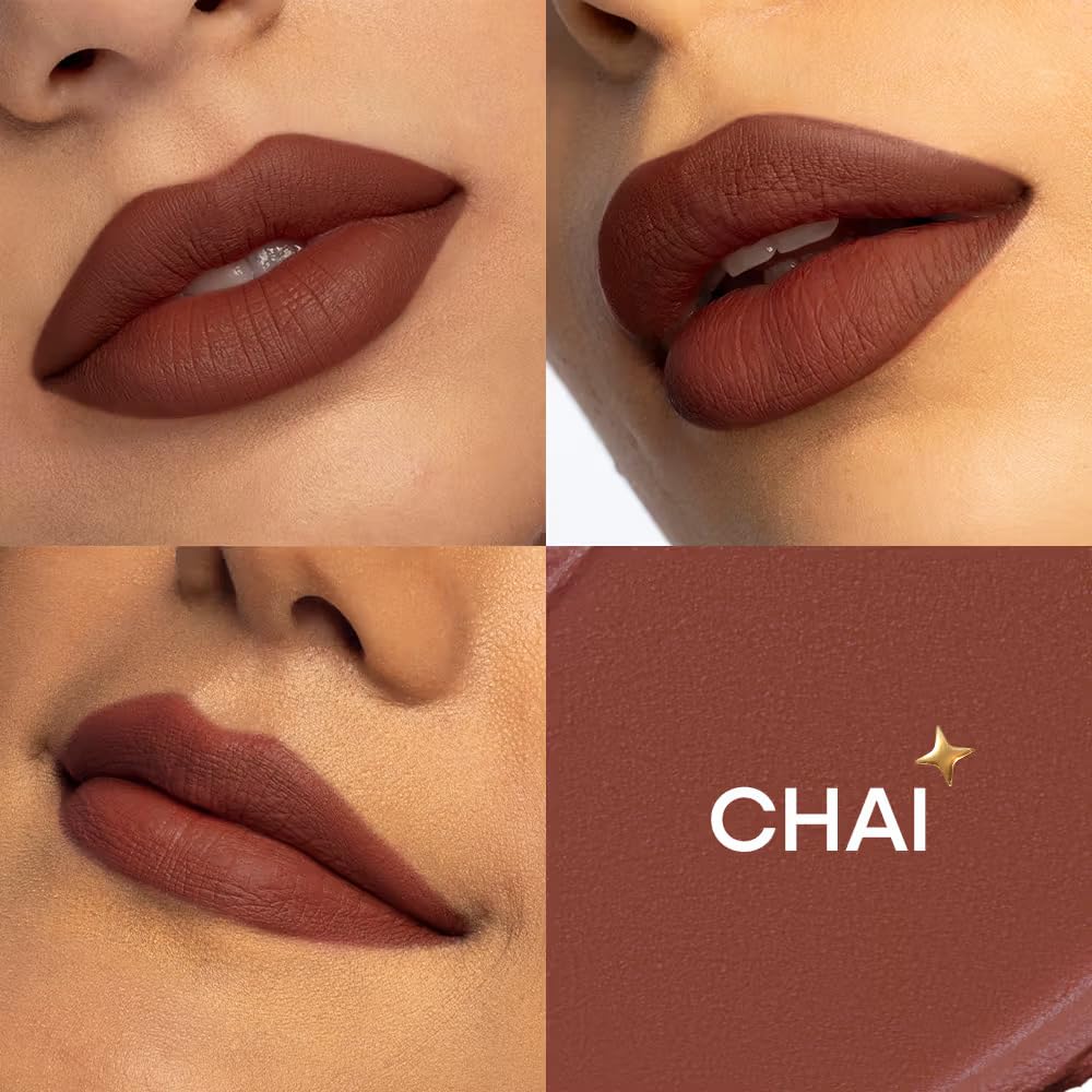 Nykaa Matte to Last No Transfer Long Lasting Lipstick (3.5g) (Chai)
