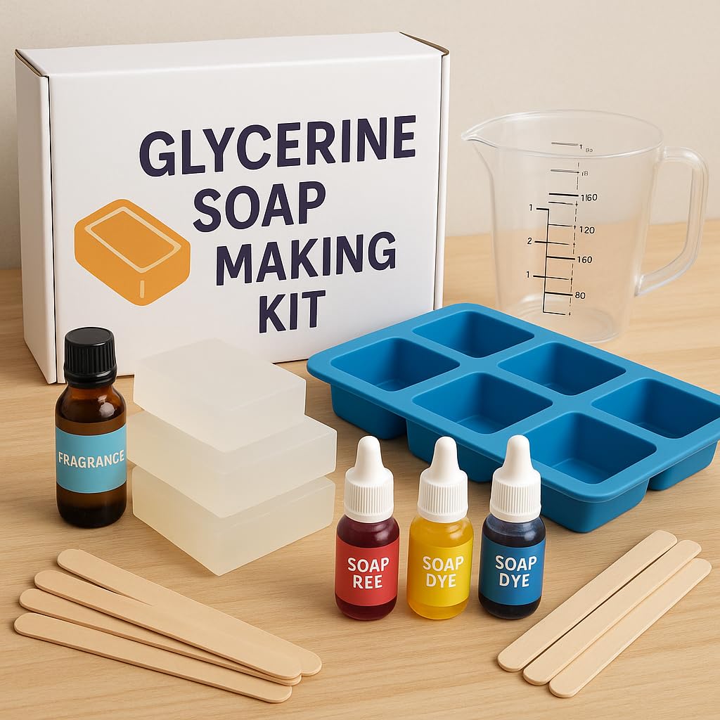 Glycerine Soap Making kit- Full Kit - Pears DIY Kit