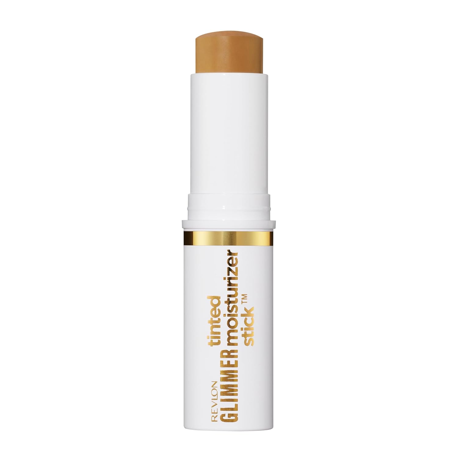 Revlon Glimmer Tinted Moisturizer Stick for Face, Light Coverage Skin Tint, Hydrating Skincare-Infused Makeup, 130, 0.31 oz