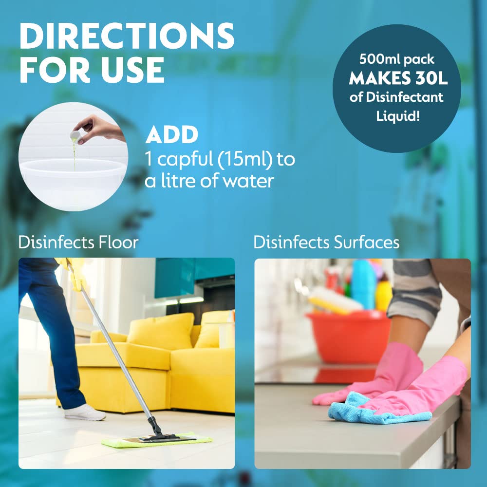 Dettol Liquid Disinfectant for Multi-Purpose Germ Protection, Menthol Cool