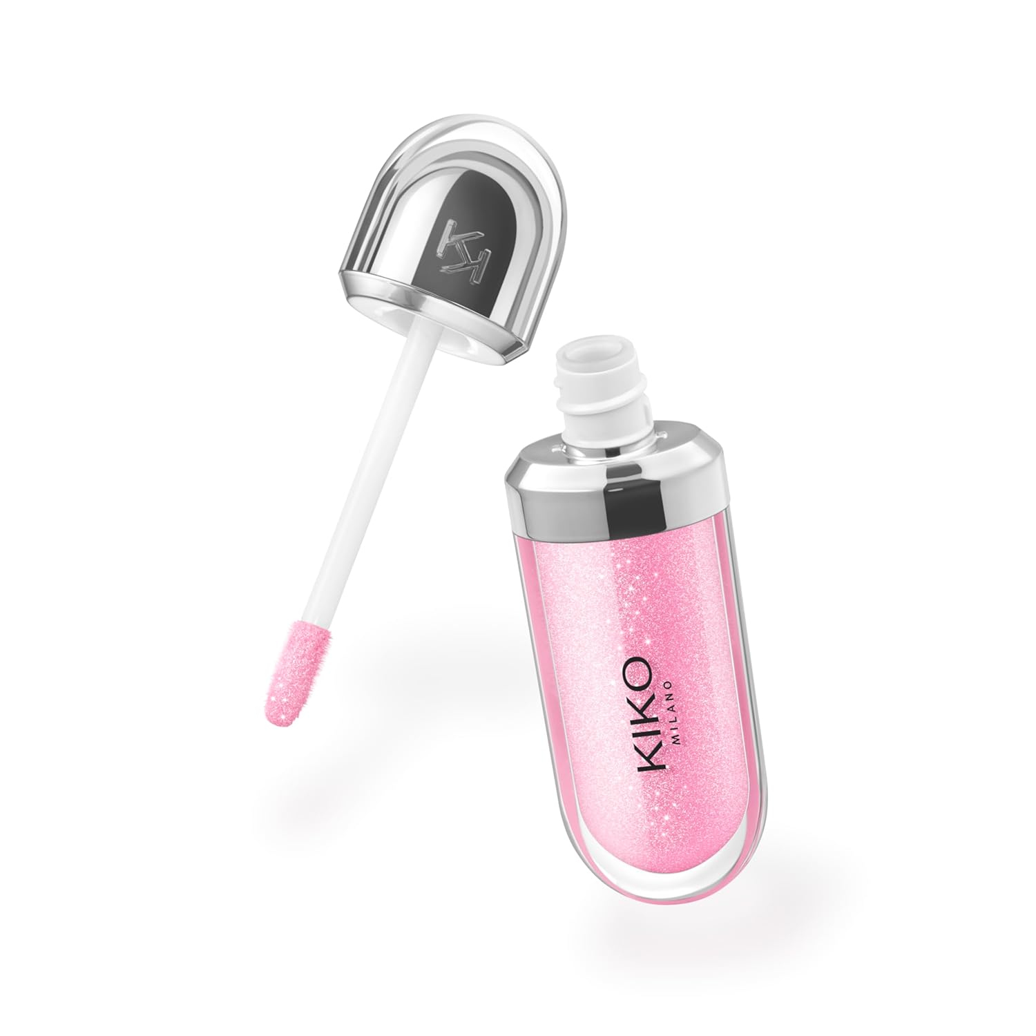 KIKO Milano 3D Hydra Lip Gloss – High Shine, Hydrating, Plumping, Non-Sticky, Moisturizing Lip Makeup Color:05 Pearly Pink