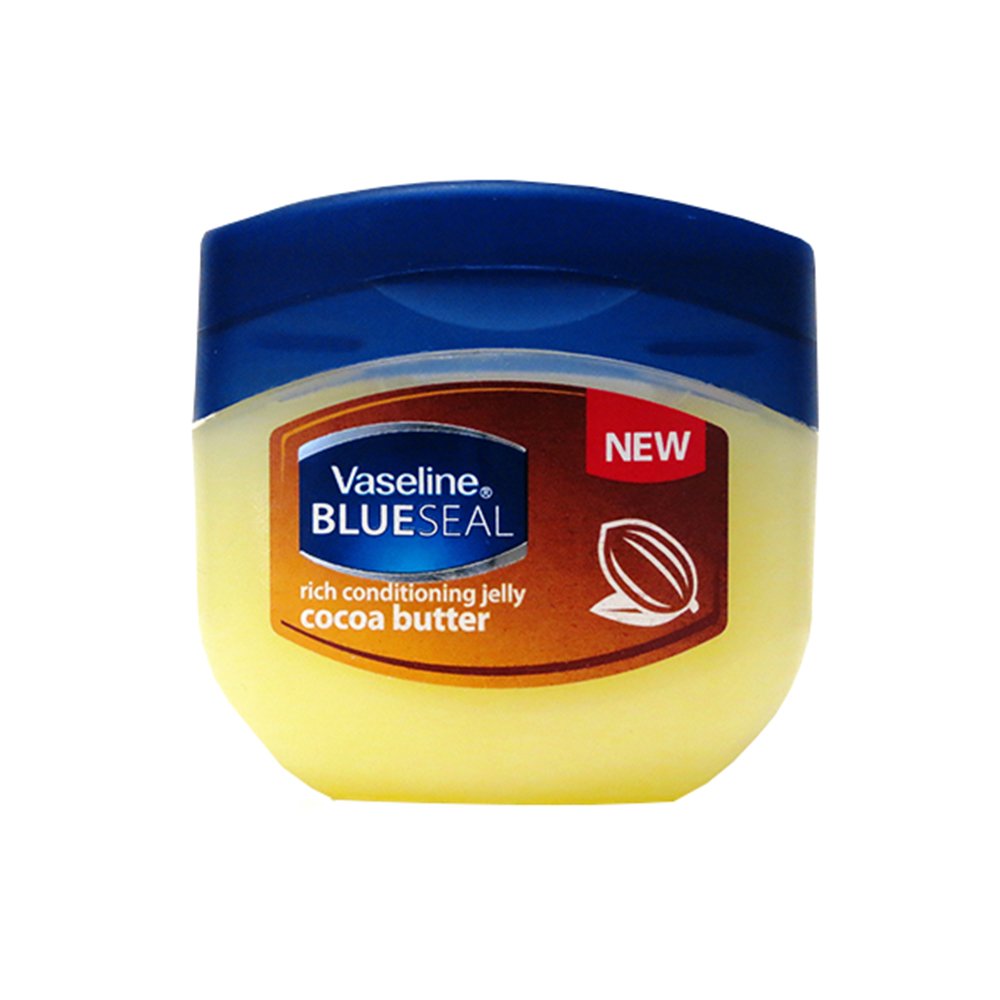 Vaseline 100% Pure Petroleum Jelly (Cocoa Butter, 100Ml), White