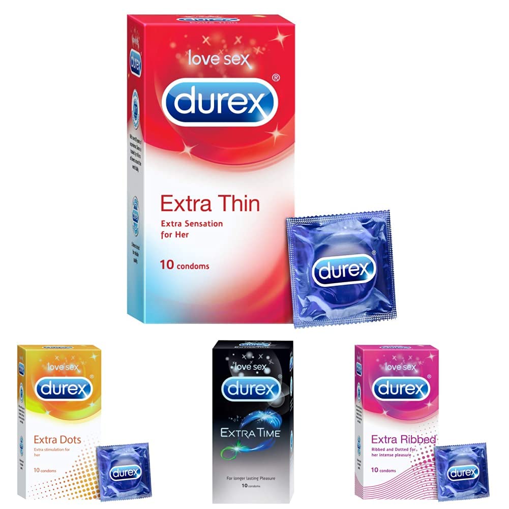 Durex Honeymoon Combo (10X4=40 condoms)