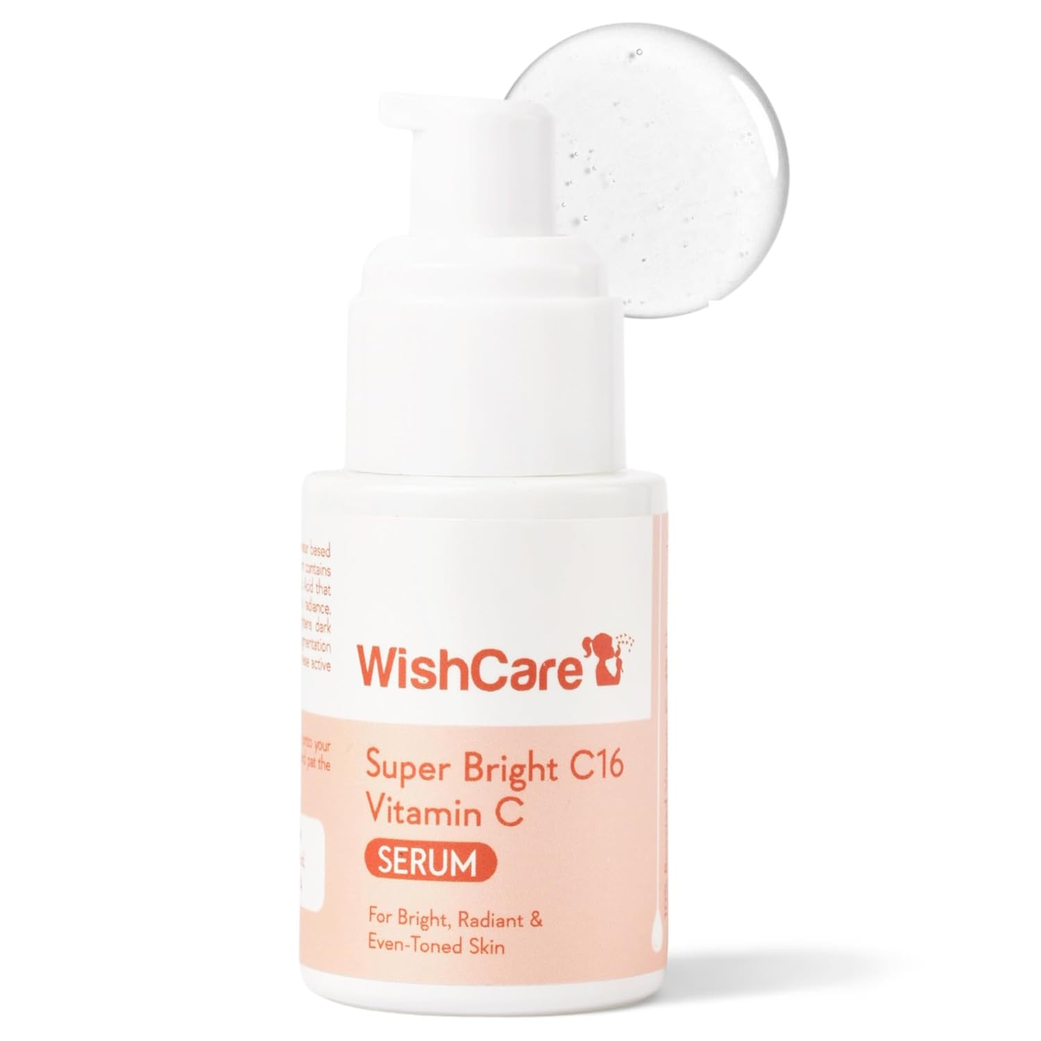 WishCare Vitamin C Face Serum with Niacinamide, Ferulic Acid & Botanical Extracts – Serum for All Skin Types, 30ml