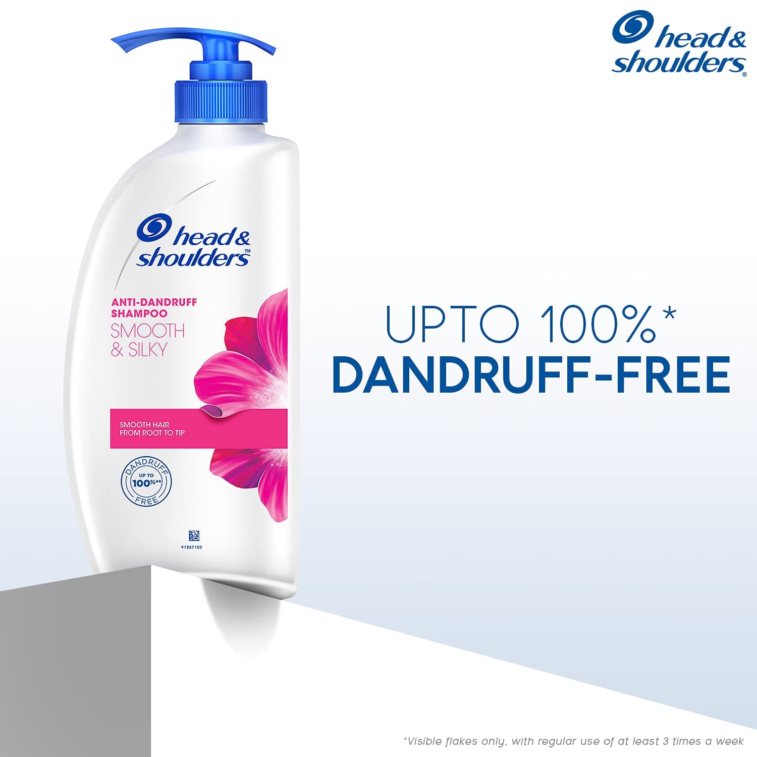 Head & Shoulders - Smooth and Silky Anti Dandruff Shampoo (650mL)