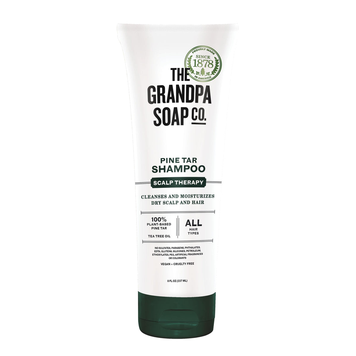 Grandpa's Soap Company Wonder Pine Tar Shampoo 8 Ounce 226.8 g (Pack of 1)