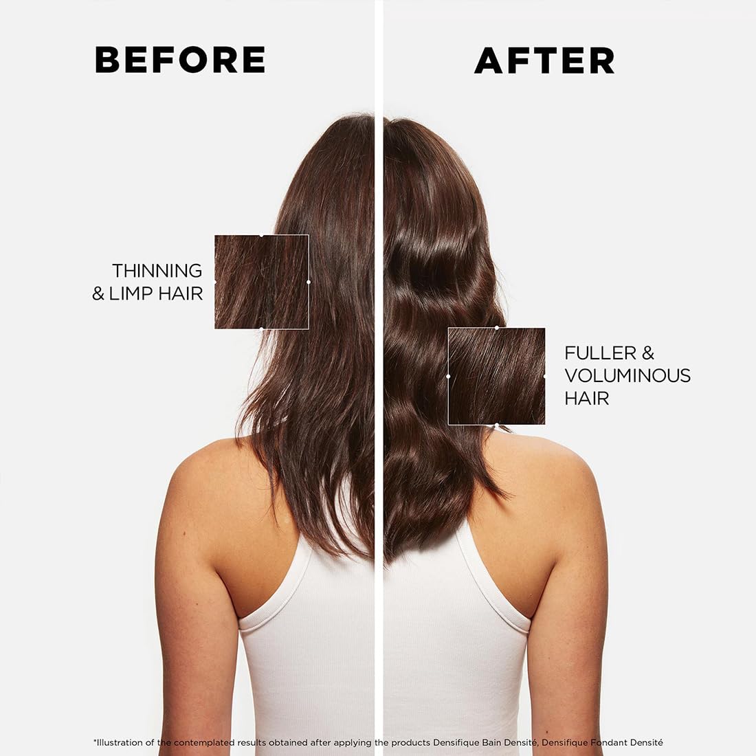 Kérastase Densifique Densité 250ml |Hair Thickening and Volumizing Shampoo | Infused with Hyaluronic Acid & Ceramides