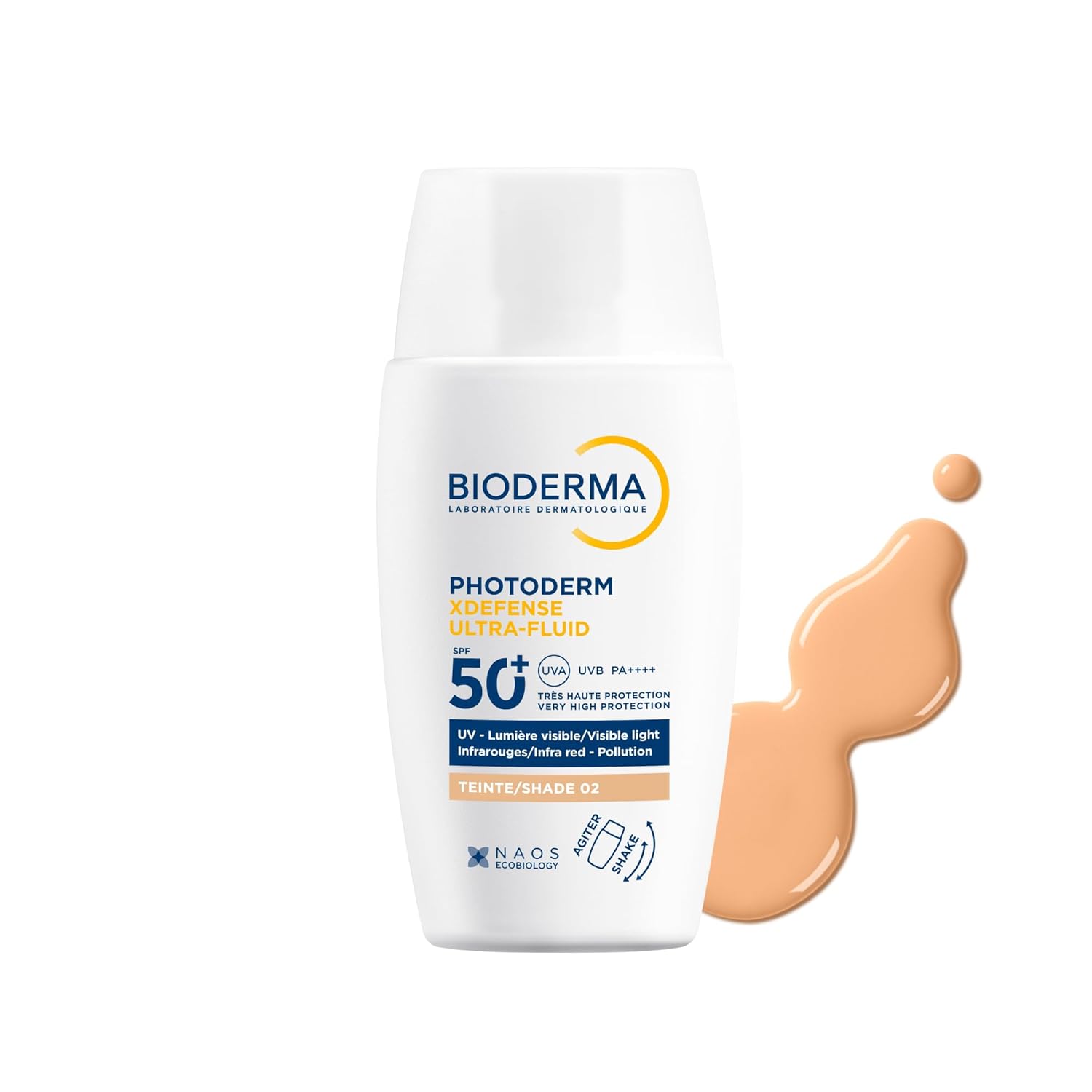 Bioderma Photoderm XDefense Ultra-Fluid SPF 50+ Tinted Sunscreen I PA ++++ I In-Vivo tested