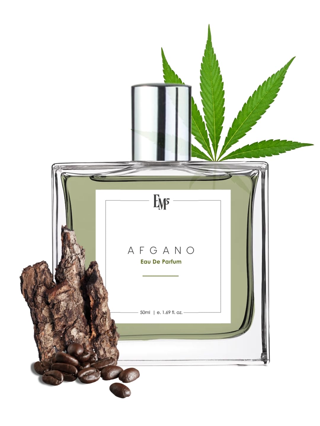 EM5 Afgano Perfume for Men | Earthy Smoky Incense & Oud Fragrance | Rich Long Lasting EDP Eau de Parfum | Evening & Winter Signature Scent | Premium Gift for Hi
