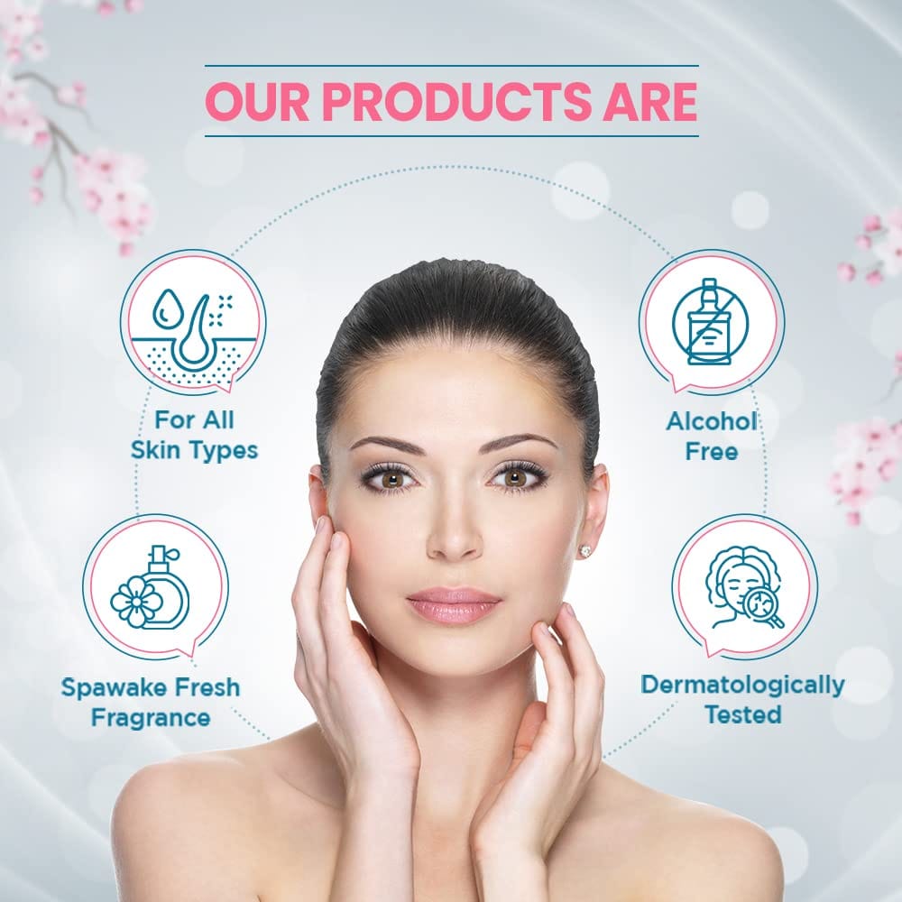 Spawake - Vitamin C Face Serum, Brightening Solution Triple Care with Vit C & B3 & E (50mL)