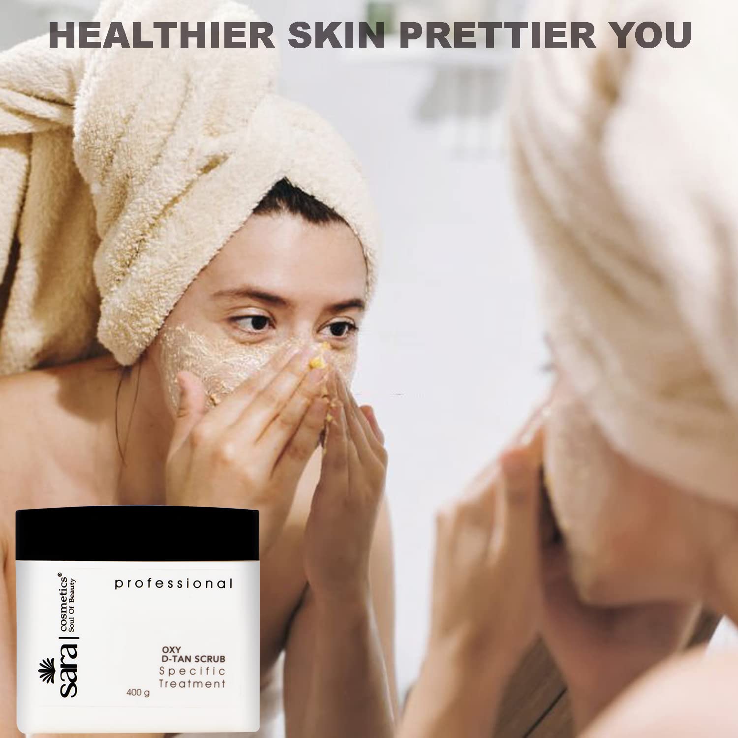 SARA - SOUL OF BEAUTY OXY D-TAN SCRUB (400g)
