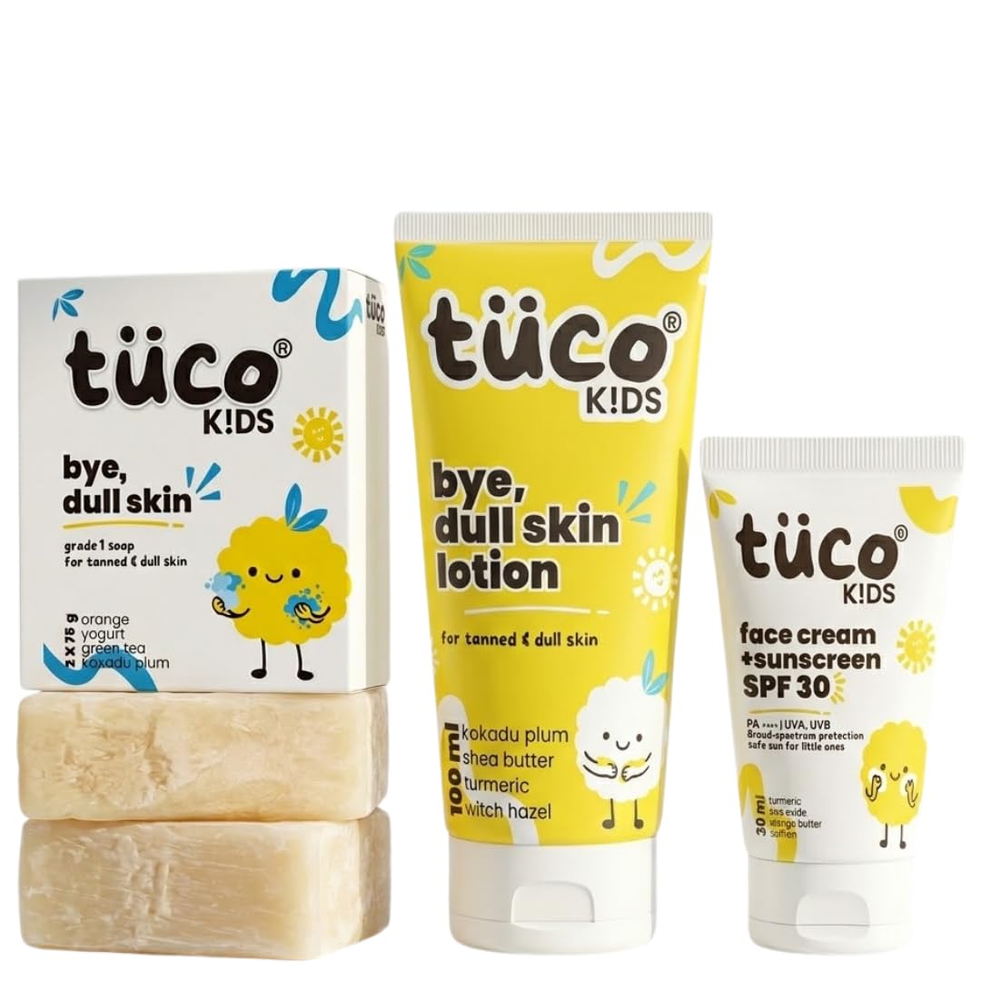 Tuco® Kids 3-in-1 De-Tan Kit, Ages 3-15, Boys & Girls