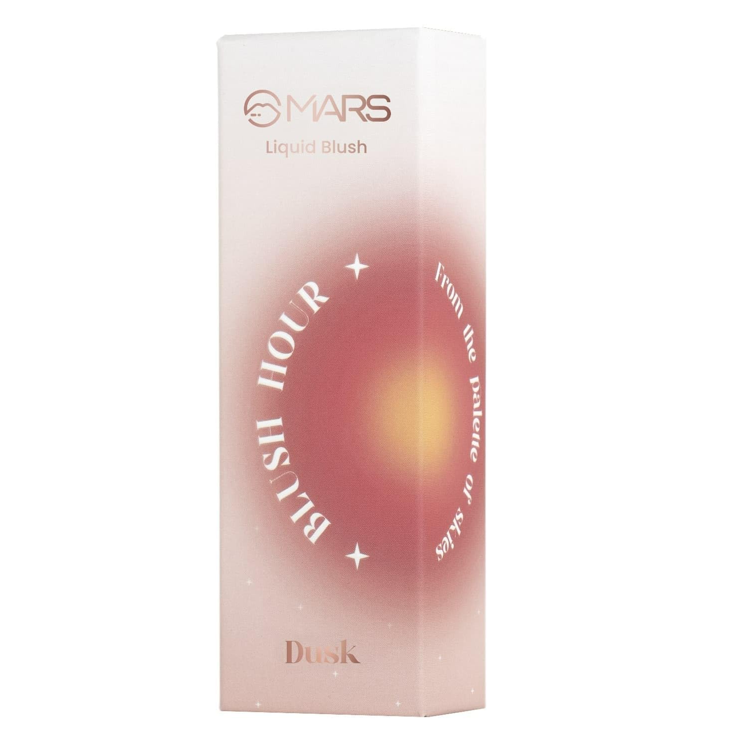 MARS Liquid Blush Hour (12 ml) (05-DUSK) | Dewy-Matte Finish | Highly Pigmented | Lightweight & Long-Lasting Formula | Effortless Application