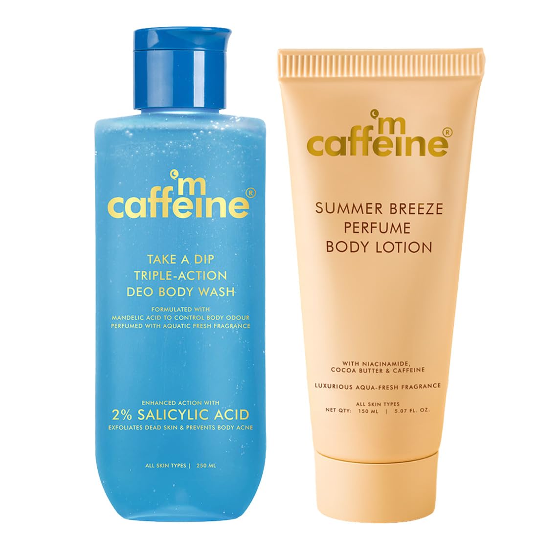 mCaffeine Summer Freshness Duo