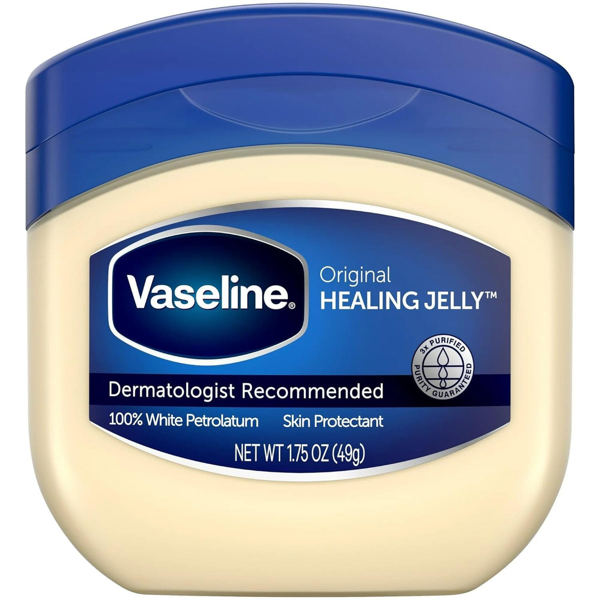 Vaseline BlueSeal Pure Petroleum Jelly 1.7oz (50ml) Jar (Pack of 3)