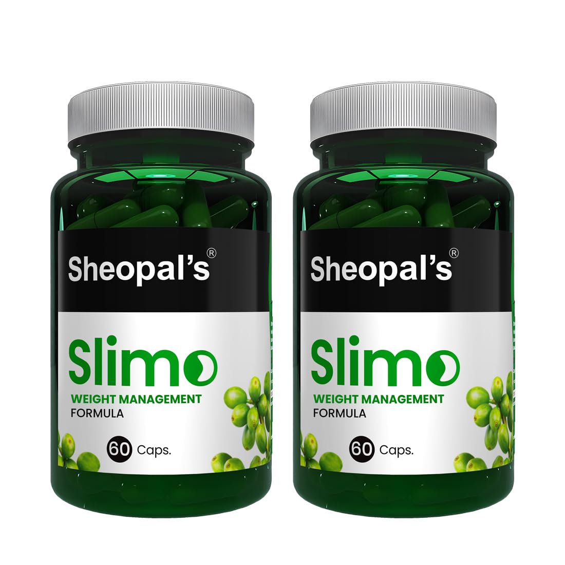 Sheopals Slimo Advance Weight Loss Supplement – Natural Fat Burner with Chlorogenic Acid & Antioxidants – Helps To Boosts Metabolism, Controls Appetite, Burns B