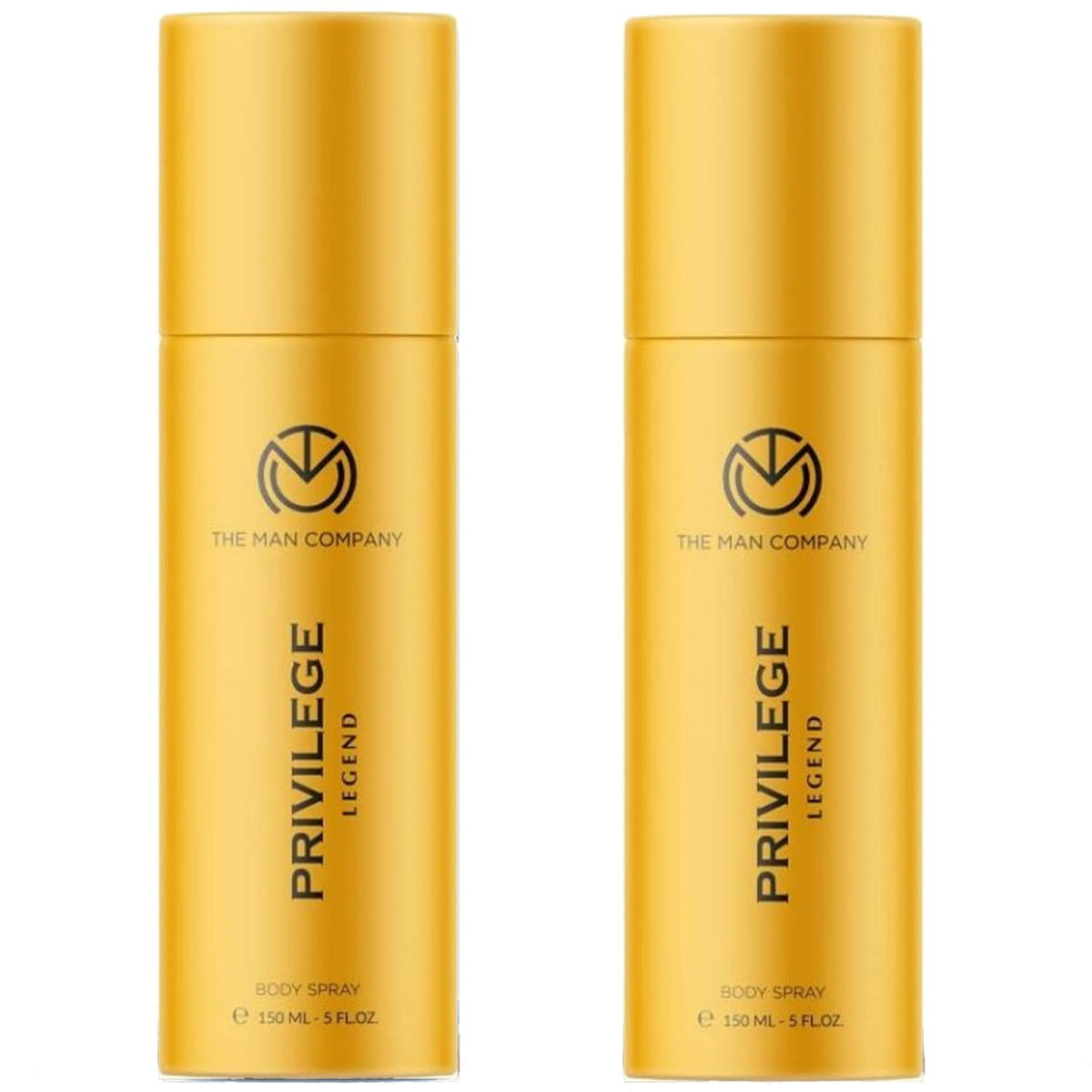The Man Company Privilege Legend Deodorant Spray - For Men (300 ml, Pack of 2) | Valentine gift Set for Boyfriend, Husband