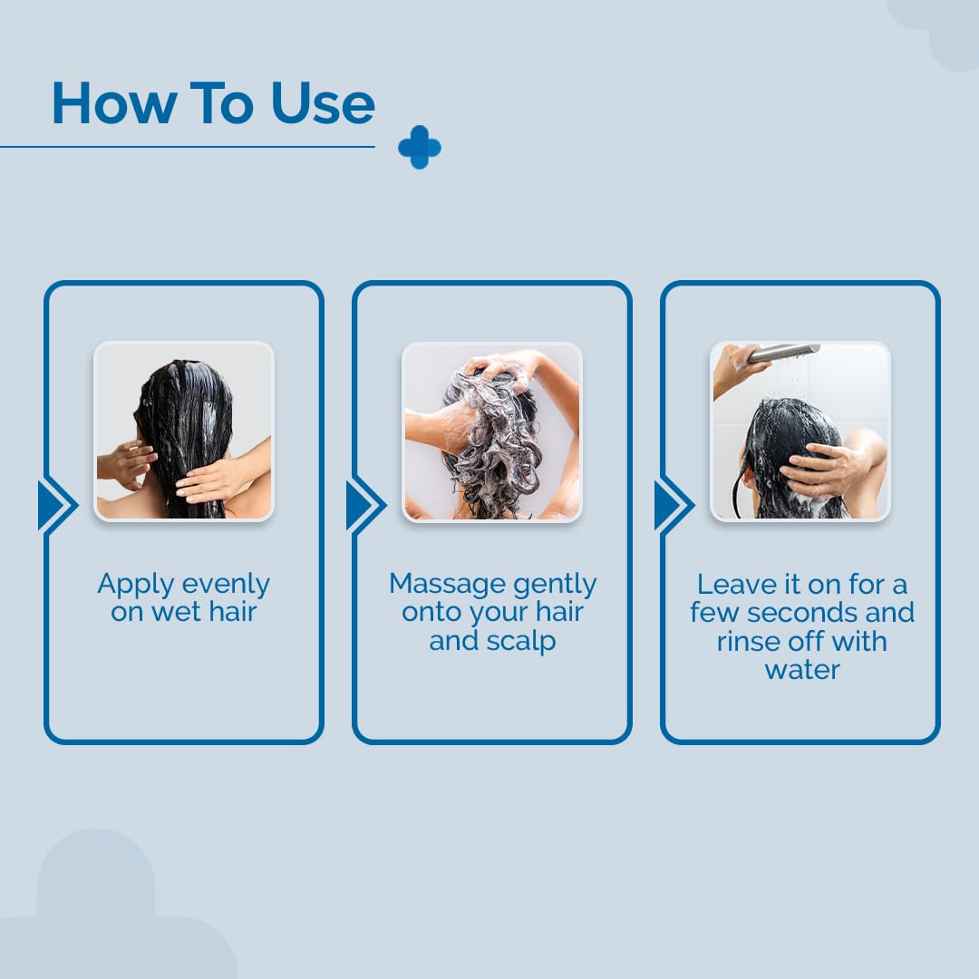 The Derma Co Triple Actives Anti-Dandruff Shampoo | Up To 100%* Dandruff Reduction | 2% Salicylic Acid + 1% Climbazole + 1% Piroctone Olamine & Menthol | ZPTO-Free | pH 5.5, Non-Drying & Sulphate-Free formula | Suitable for Men & Women | 400 ml